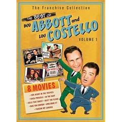 The Best of Abbott & Costello, Vol. 1 (Buck Privates / Hold That Ghost / In the Navy / Keep 'Em Flying / One Night in the Tropics / Pardon My Sarong / Ride 'Em Cowboy / Who Done It?)
