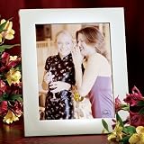 Review Studio Silversmiths  / 8X10 MOON LAKE SILVER PLATED PHOTO FRAME