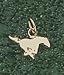 Southern Methodist (SMU) Mustangs Mustang 1/4 Charm - Sterling Silver Jewelry