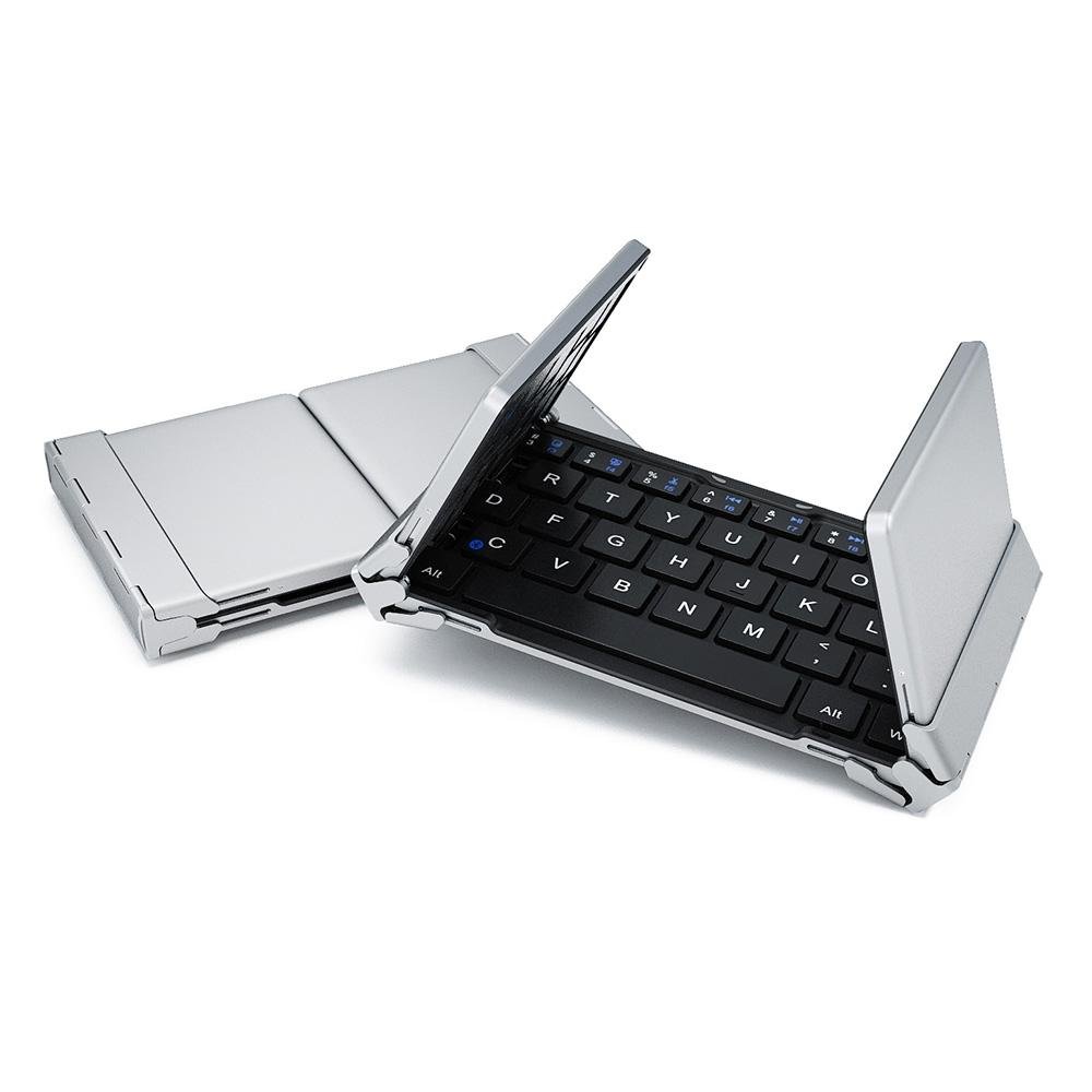 Clever IC-BK03 Tastiera Bluetooth Universale ripiegabile ultra sottile