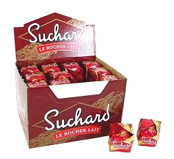 Suchard Rocher Milk chocolate hazelnut praline 36 piece case- save!