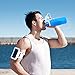UPmall Collapsible Water Bottle - Medical Grade Silicone Leak Proof Foldable Sports Bottle 750ml (26 oz)