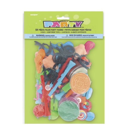 More image Pinata Filler - 64 Piece Toy Pack