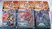 Titan A.E - Set of 6 figures - Inferno Battle Dej, Arc Runner and Cale, Drej Attack Drone, Drej Blastin Stith, X200 Hover Vehicle and Korso & Spacer walker suit and Cale - Made by Hasbro in 2000_s-2