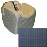 Lookout I Dog Car Seat by Snoozer (Blackwatch Plaid, Original size 16 in.)