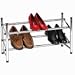 Whitney Design Expandable/Stackable Shoe Rack- Chrome