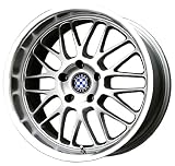 Beyern Mesh Silver Machined Wheel (18x8.5/5x120mm)
