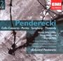Penderecki: Cello Concerto; Partita; Symphony; Threnody