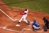 Ken Griffey Jrs 550th Home Run - 36W x 24H - Peel and Stick Wall Decal by Wallmonkeys