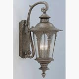 Designers Fountain 2842-AG Quintessence Lantern Autumn Gold 13 w x 27-1/2 h x 16-1/2 ext.