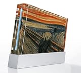 The Scream Decorative Protector Skin Decal Sticker for Nintendo Wii Console ....