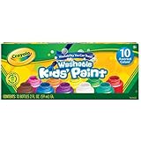 Crayola Washable Kids Paint set of 10 Bottles (2 fl oz/59mL)