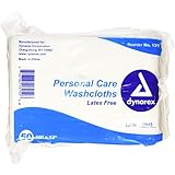 Dynarex Dry Disposable Washcloth, 50 Count
