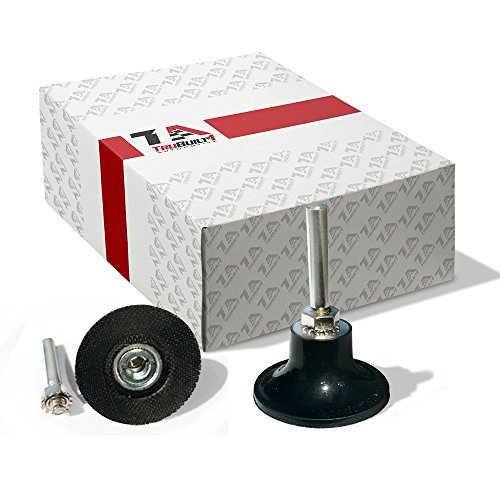 2 Pack 2 inch Conditioning Disc Pad Holder Assembly Compatible 3M ROLOC