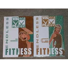 WINSOR PILATES 2 DVD SET: ENDLESS FITNESS FOR BEGINNERS DVD & ENDLESS FITNESS STRENGTH AND BODY SLIMMING DVD