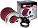 Eufab 17431 Sport-Luftfilter McKita, gro�, universell, rot, mit 6 Adaptern