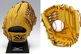 カタログ未掲載の08年最新作モデル♪ MIZUNO(ミズノ) ミズノプロ 硬式グローブ K-KULB 内野手用5 サイズ10 ナチュラル