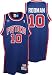 Dennis Rodman Jersey: adidas Blue Throwback Swingman #10 Detroit Pistons Jersey