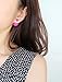 Yueton 9 Pairs Colorful Classic Matte Button Pearl Studs Earrings, Double Ball Earring, Jewelry Piercing Ear Ring