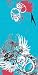 Sports : Speedo Dragon Towel / Badehandtuch