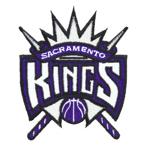 NBA Sacramento Kings Embroidered 25 Seasons Collectible Patch