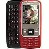 Samsung Rant Red M540 Used No Contract Sprint Cell Phone - Excellent Condit ....
