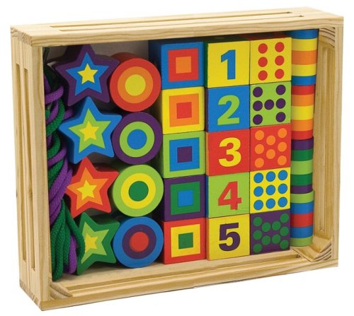 Wooden Zany Stringing Beads