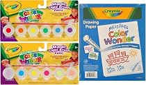 Crayola Color Magic Light Brush Paint Refill - Classic + Tropical + Paper Pad