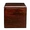 Antique Brown Carved Box