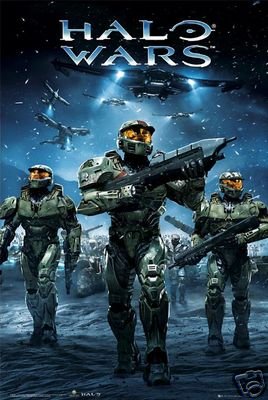 Halo Poster Army Wars Rare HOT NEW