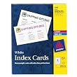 Avery Laser & Ink Jet White 3 x 5 Inch Index Cards 150 Count (5388)