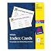 Avery Laser & Ink Jet White 3 x 5 Inch Index Cards 150 Count (5388)