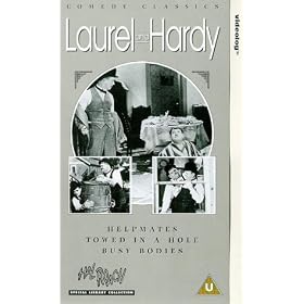 Laurel And Hardy - Helpmates / Towed In A Hole / Busy Bodies [VHS] [1933]
