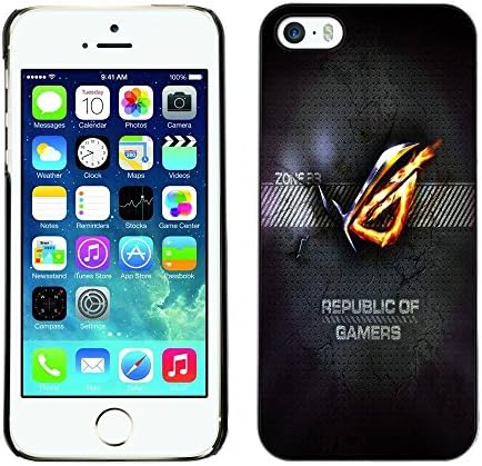 Paccase / Hard Protective Case Cover for - Republic Of Gamers - Apple Iphone 5 / 5S