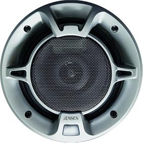 Jensen JS652 6.5-Inch Co-axial Speakers (Grey)