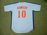 ANDRE DAWSON Montreal Expos 1981 Majestic Cooperstown Throwback Away Baseball Jersey