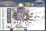 2009 Playoff Contenders Football Card # 80 LaDainian Tomlinson San Diego Chargers Mint Condition NFL Card- Shipped In Protective ScrewDown Display Case!