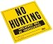 P-T TEMPLET Plastic Yellow Sign, 