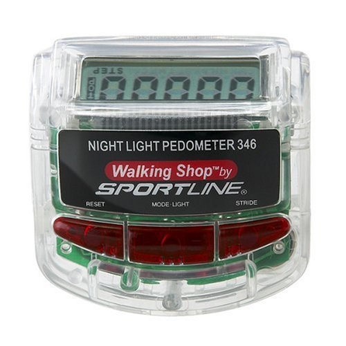 Fitness Pedometer with Night-Light