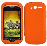 Orange Silicone Jelly Skin Case Cover for HTC Mytouch 4g Panache 4G
