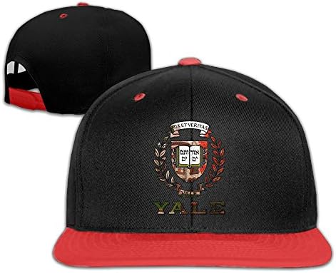 Cozyou Yale Logo University Youth Hip Hop Caps Unisex Hat Red