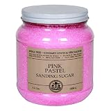 India Tree Pink Pastel Sanding Sugar, 3.4 lb
