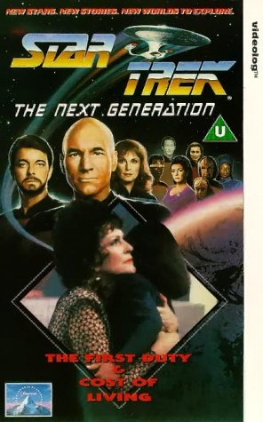CD-Charts  VHS : Star Trek The Next Generation 60 : The First Duty / Cost Of Living [1992]