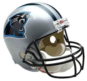 NFL Carolina Panthers Deluxe Replica Football Helmet