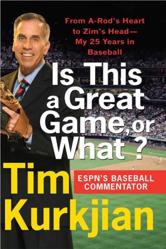 City Travel Guides Discounted  Books : Is This a Great Game, or What?: From A-Rod's Heart to Zim's Head---My 25 Years in Baseball