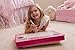 Clever Creations Kid's Pink School Themed Collapsible Storage Bin and Play Mat with White Board Lid