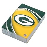 Green Bay Packers Team Logo Vortex Design Playing Cards