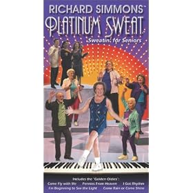 Richard Simmons - Platinum Sweat - Sweatin for Seniors [VHS]