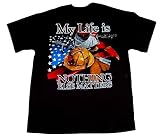 Firefighter T-shirt My Life Is Firefighting Nothing Else Matters