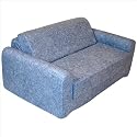 Furniture online: Distressed Denim Kid's Sofa Chair Sleeper Foam Furniture